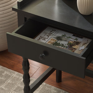 Safavieh Astaroth Accent Table - Scandinavian-Inspired Design For Versatile Living Spaces And Stylish Decor Matte Black ACC5737B