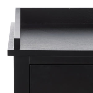 Safavieh Astaroth Accent Table - Scandinavian-Inspired Design For Versatile Living Spaces And Stylish Decor Matte Black ACC5737B
