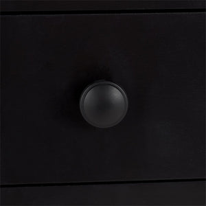 Safavieh Astaroth Accent Table - Scandinavian-Inspired Design For Versatile Living Spaces And Stylish Decor Matte Black ACC5737B