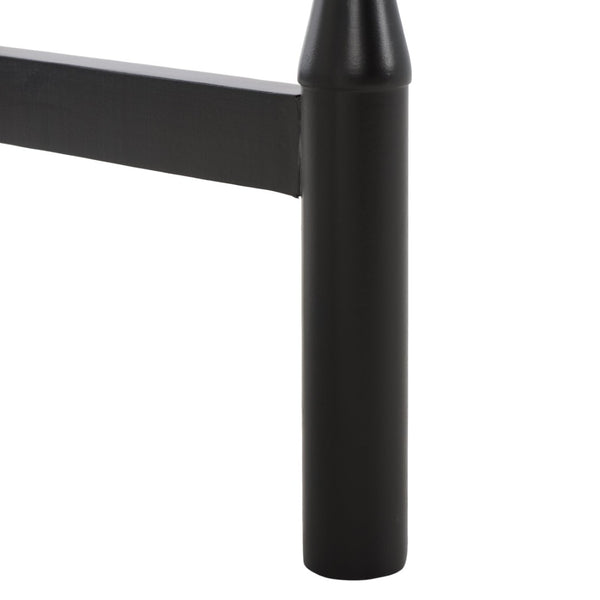 Safavieh Astaroth Accent Table - Scandinavian-Inspired Design For Versatile Living Spaces And Stylish Decor Matte Black ACC5737B