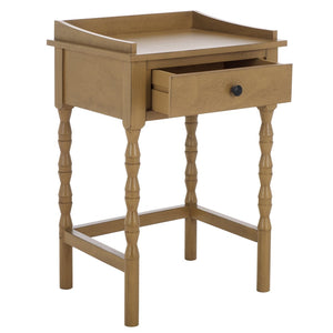 Safavieh Astaroth Accent Table - Scandinavian-Inspired Design For Versatile Living Spaces And Stylish Decor Desert Brown ACC5737C