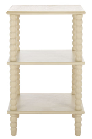 Safavieh Dylin 3 Shelf Accent Table - Stylish Storage Solution For Home Decor And Functional Elegance Sand Pine Wood,Mdf Acc5738a