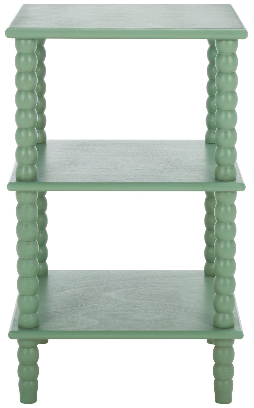 Safavieh Dylin 3 Shelf Accent Table - Stylish Storage Solution For Home Decor And Functional Elegance Sage Pine Wood,Mdf Acc5738d