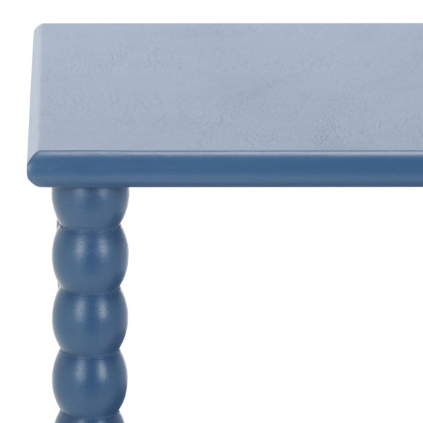 Safavieh Dylin 3 Shelf Accent Table - Stylish Storage Solution For Home Decor And Functional Elegance Blue Pine Wood,Mdf Acc5738e