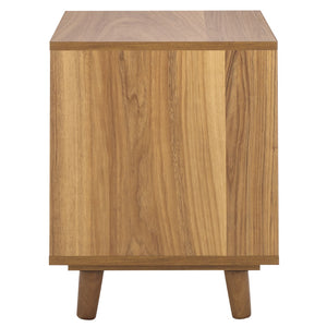 Safavieh Yona Open Shelf Accent Table - Versatile Compact Design For Living Rooms, Bedrooms, Or Entryways Brown Oak ACC5739A