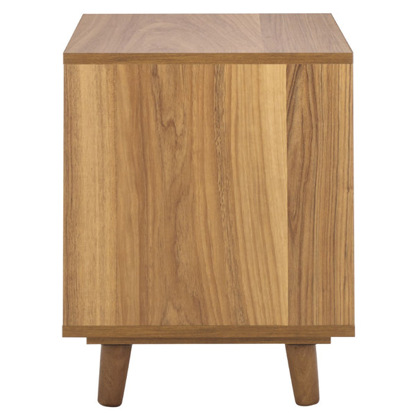 Safavieh Yona Open Shelf Accent Table - Versatile Compact Design For Living Rooms, Bedrooms, Or Entryways Brown Oak ACC5739A