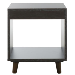 Safavieh Yona Open Shelf Accent Table - Versatile Compact Design For Living Rooms, Bedrooms, Or Entryways Black ACC5739B