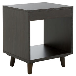 Safavieh Yona Open Shelf Accent Table - Versatile Compact Design For Living Rooms, Bedrooms, Or Entryways Black ACC5739B
