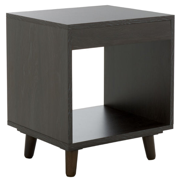 Safavieh Yona Open Shelf Accent Table - Versatile Compact Design For Living Rooms, Bedrooms, Or Entryways Black ACC5739B
