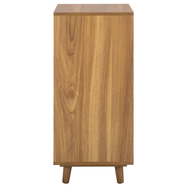 Safavieh Yona Vertical 2-Shelf Accent Table - Stylish Storage Solution For Small Spaces And Modern Decor Brown Oak ACC5740A