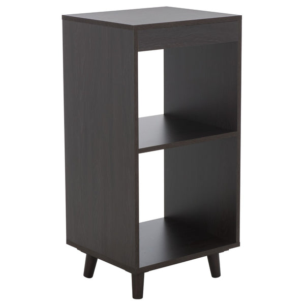 Safavieh Yona Vertical 2-Shelf Accent Table - Stylish Storage Solution For Small Spaces And Modern Decor Black ACC5740B