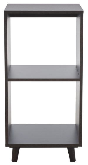 Safavieh Yona Vertical 2-Shelf Accent Table - Stylish Storage Solution For Small Spaces And Modern Decor Black ACC5740B