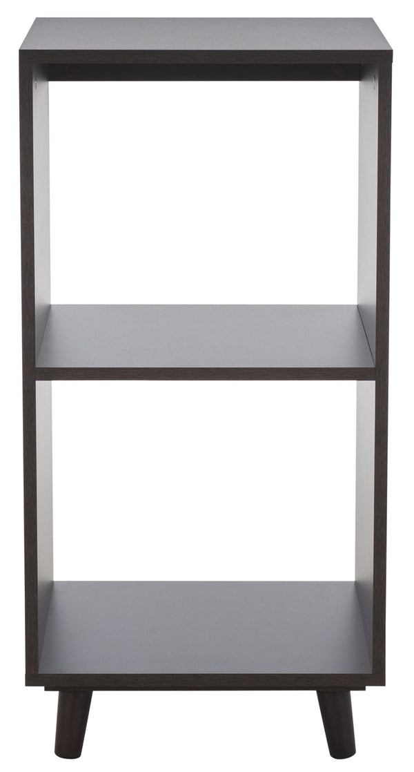 Safavieh Yona Vertical 2-Shelf Accent Table - Stylish Storage Solution For Small Spaces And Modern Decor Black ACC5740B
