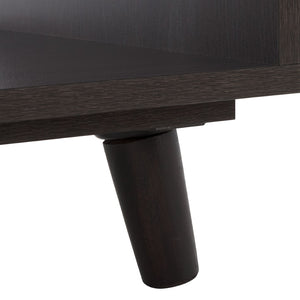 Safavieh Yona Vertical 2-Shelf Accent Table - Stylish Storage Solution For Small Spaces And Modern Decor Black ACC5740B