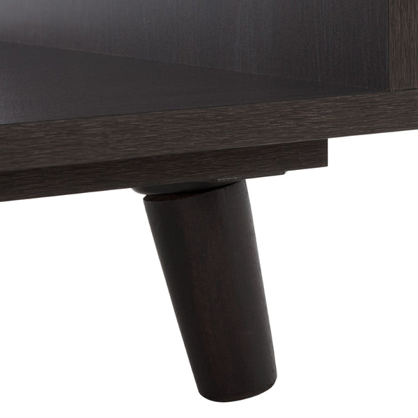 Safavieh Yona Vertical 2-Shelf Accent Table - Stylish Storage Solution For Small Spaces And Modern Decor Black ACC5740B