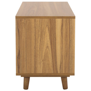 Safavieh Yona Horizontal 2-Shelf Accent Table For Stylish Storage And Display In Any Room Of Your Home Brown Oak ACC5741A