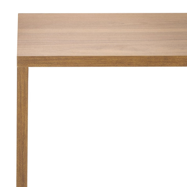 Safavieh Yona 4-Shelf Open Accent Table - Stylish Storage Solution For Any Room, Perfect For Decor & Essentials Brown Oak ACC5742A