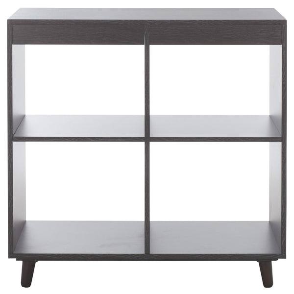 Safavieh Yona 4-Shelf Open Accent Table - Stylish Storage Solution For Any Room, Perfect For Decor & Essentials Black ACC5742B