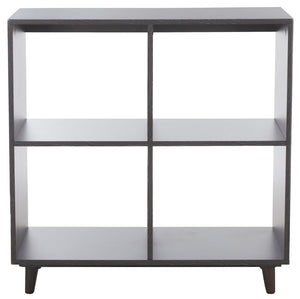Safavieh Yona 4-Shelf Open Accent Table - Stylish Storage Solution For Any Room, Perfect For Decor & Essentials Black ACC5742B