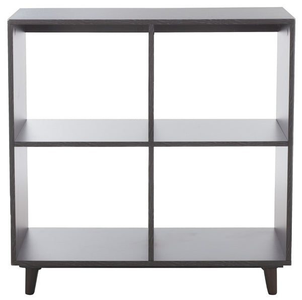 Safavieh Yona 4-Shelf Open Accent Table - Stylish Storage Solution For Any Room, Perfect For Decor & Essentials Black ACC5742B