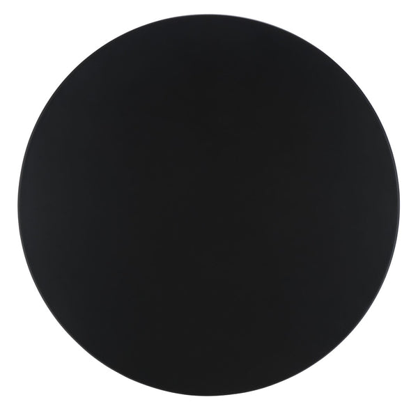 Safavieh Gio Modern Accent Table - Sleek Black Mahogany Design For Small Spaces, Minimalist Geometry & Style ACC5800A