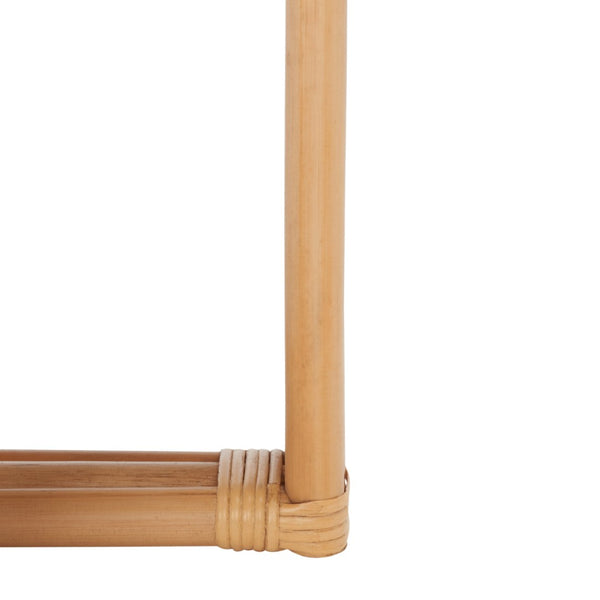 Safavieh Juri Coastal Accent Table – Bamboo-Inspired Rattan Design, Lightweight & Ideal For Any Space ACC6501A