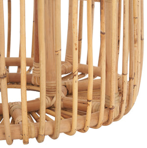 Safavieh Jabez Round Accent Table - Island-Inspired Rattan Design For Coastal And Bohemian Living Spaces Natural ACC6502A