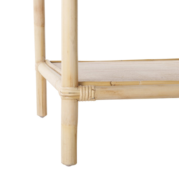 Safavieh Arvid Square Accent Table - Rustic Natural Wood & Rattan Design For Stylish Living Room Décor Natural Wood And Rattan Acc6506a