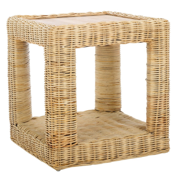 Safavieh Castriel Castriel Accent Table - Handcrafted Mango Wood Side Table With Natural Finish For Modern Decor ACC6507A