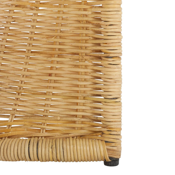 Safavieh Zendy Accent Table – Rustic Modern Design With Sturdy Metal And Rattan For Versatile Home Decor Use Light Natural ACC6508A