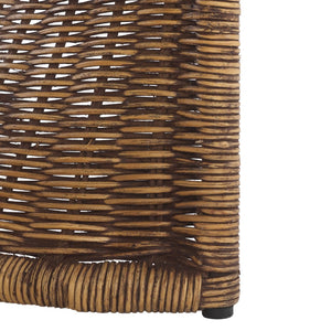 Safavieh Zendy Accent Table – Rustic Modern Design With Sturdy Metal And Rattan For Versatile Home Decor Use Honey Brown Wash ACC6508B