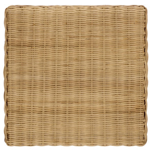 Safavieh SHAZZA Weaved Accent Table – Handcrafted Rattan & Mango Wood, Versatile Side Table for Any Room ACC6510A