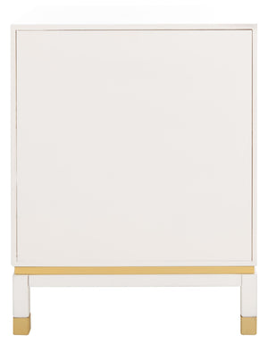 Safavieh Baskin 3-Drawer Accent Table – Modern Glam Storage For Small Spaces, Stylish Nightstand & End Table ACC6605A