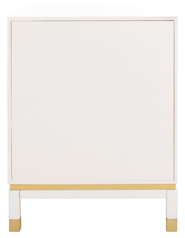 Safavieh Baskin 3-Drawer Accent Table – Modern Glam Storage For Small Spaces, Stylish Nightstand & End Table ACC6605A