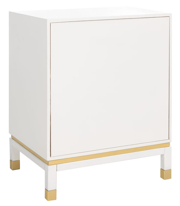 Safavieh Baskin 3-Drawer Accent Table – Modern Glam Storage For Small Spaces, Stylish Nightstand & End Table ACC6605A
