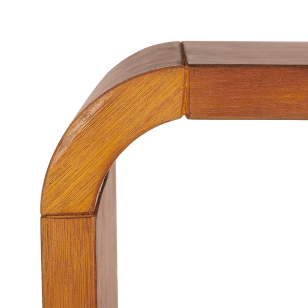 Safavieh Liasonya Curved Accent Table - Modern Sculptural Design With Seamless Flowing Lines For Elegance Natural ACC6608A