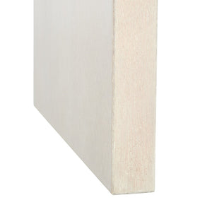 Safavieh Liasonya Curved Accent Table - Modern Sculptural Design With Seamless Flowing Lines For Elegance White Washed ACC6608B