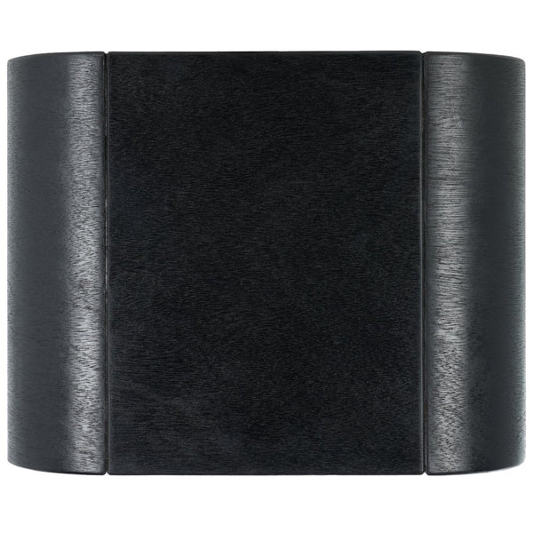 Safavieh Liasonya Curved Accent Table - Modern Sculptural Design With Seamless Flowing Lines For Elegance Black ACC6608C