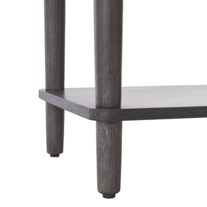 Safavieh Ambrashi End Table - Stylish Dark Walnut Accent Table For Modern Living Room Decor And Functionality Dark Grey Bayur  Wood ,Mdf Veneer Acc6610a