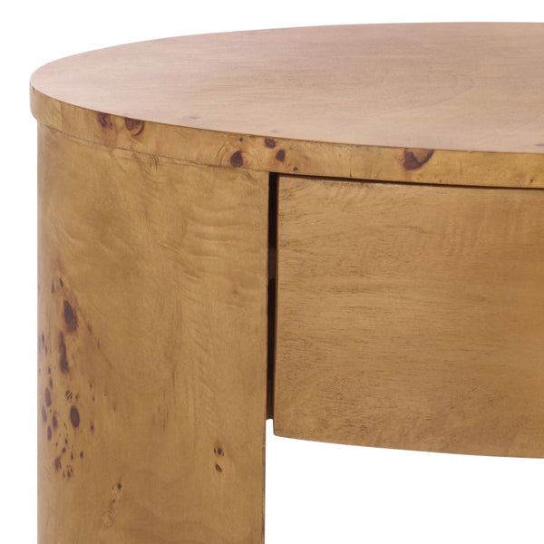 Safavieh Philippe Elegant 1 Drawer Accent Table With Shelf - Versatile Light Natural Finish For Any Space ACC6612A