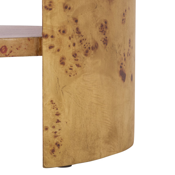 Safavieh Philippe 1 Drawer 1 Shelf Accent Table – Elegant Bayur Wood Design For Stylish Home Décor & Storage Natural Wood ,Mdf,Veneer ,Burlwood Acc6612a