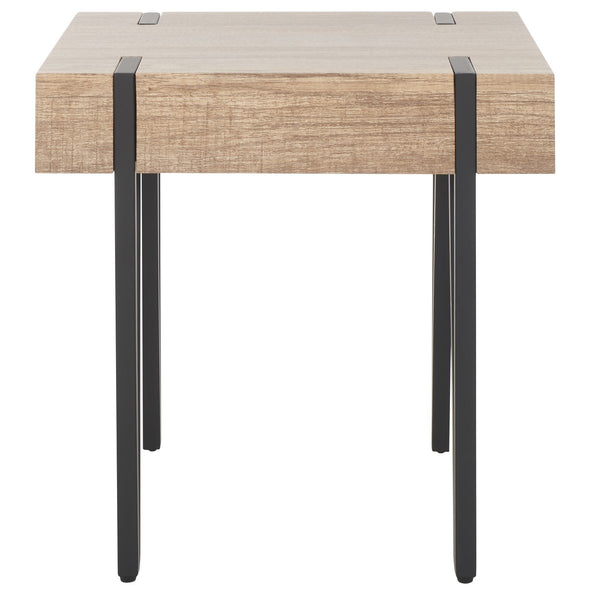 Safavieh Aburton End Table Multibrown / Black Mdf ACC7003A