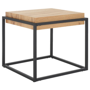 Safavieh Edgefield End Table Natural / Black Mdf ACC7004A