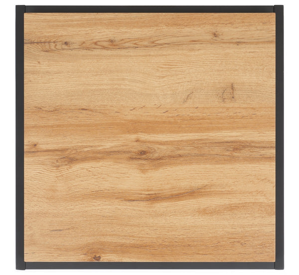 Safavieh Edgefield End Table Natural / Black Mdf ACC7004A