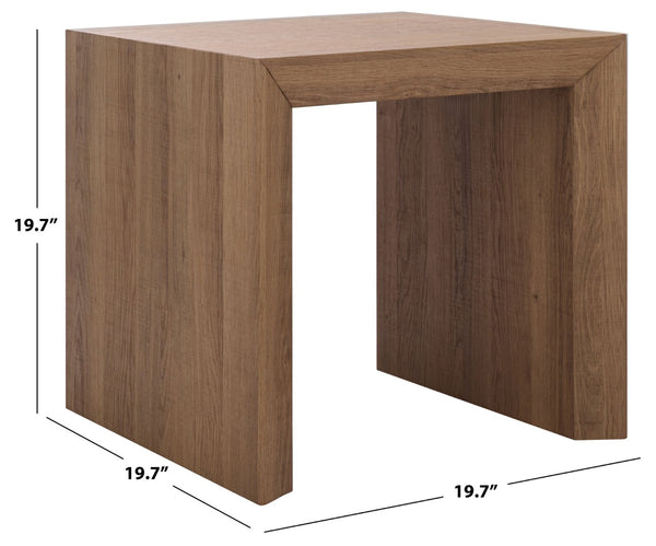 Safavieh Woodrow Accent Table - Versatile Modern Side Table For Living Rooms, Bedrooms, And Home Offices Natural Brown ACC7006A