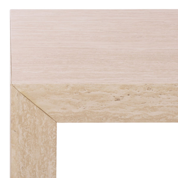 Safavieh Woodrow Accent Table - Versatile Modern Side Table For Living Rooms, Bedrooms, And Home Offices Faux Travertine ACC7006B