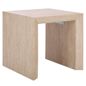 Safavieh Woodrow Accent Table - Versatile Modern Side Table For Living Rooms, Bedrooms, And Home Offices Faux Travertine ACC7006B