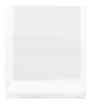 Safavieh Upton Clear Acrylic Side Table - Modern C-Shaped Design For Minimalist Spaces & Versatile Functionality ACC8001A