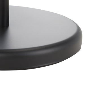 Safavieh Gaius Side Table - Sleek, Sculptural Accent For Modern Spaces, Matte Black Finish, Perfect For Decor ACC8006A