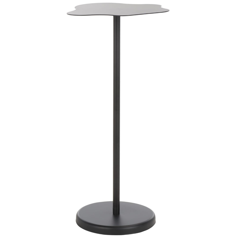 Safavieh Gaius Side Table - Sleek, Sculptural Accent For Modern Spaces, Matte Black Finish, Perfect For Decor ACC8006A